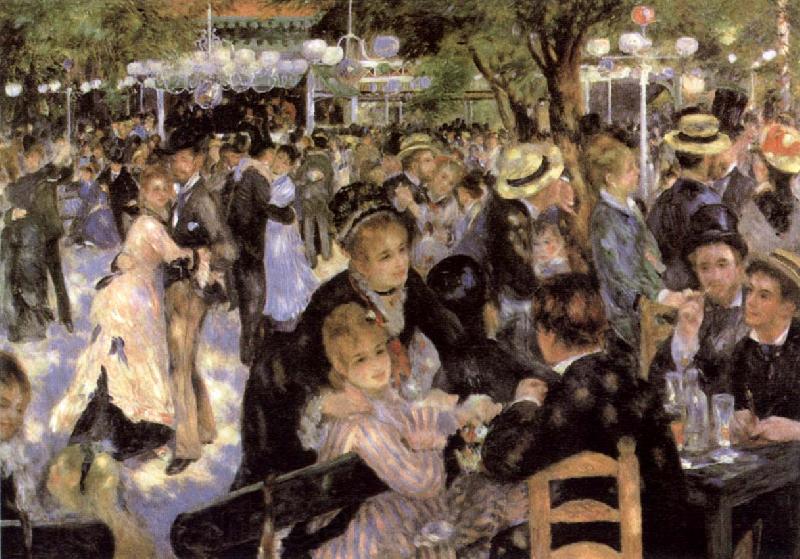 Pierre-Auguste Renoir Le Moulin de la Galette France oil painting art